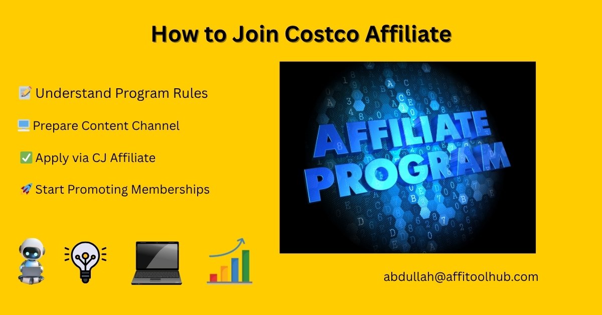 Step-by-step guide on how to join the Costco Affiliate Program and start promoting memberships in the U.S.